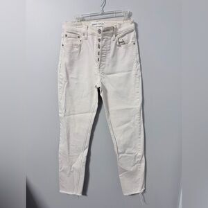Women's Cream Jeans